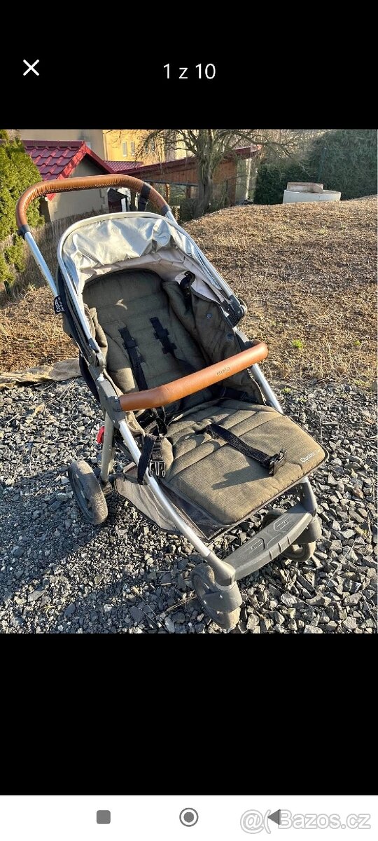 Sportovní kočárek Oyster zero+fusak