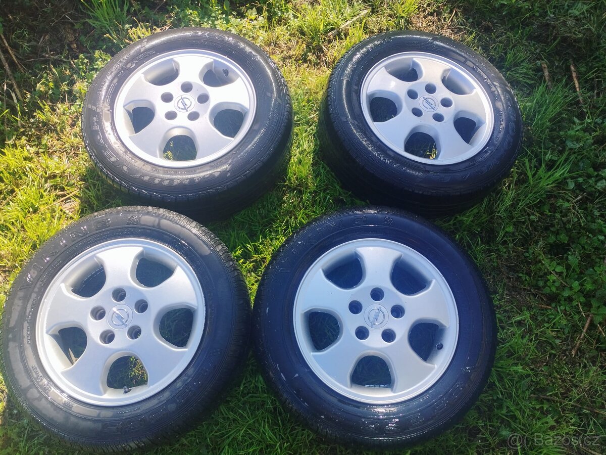 Sada originálních alu kol Opel 15"