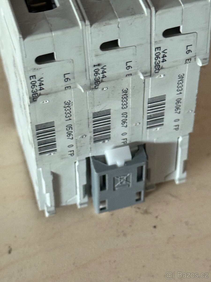 Modulový vypínač HAGER SBN363 3P 63A 400V