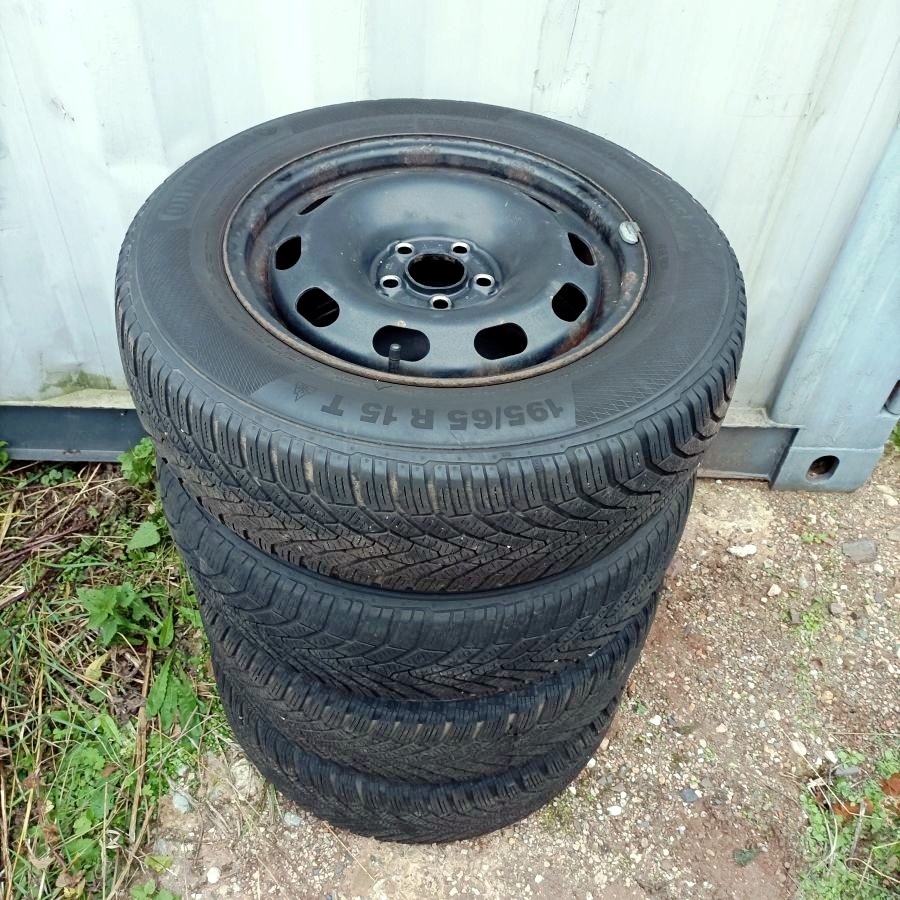 15" plechová kola – 5x100 – ŠKODA (VW, AUDI, SEAT)  Disky: