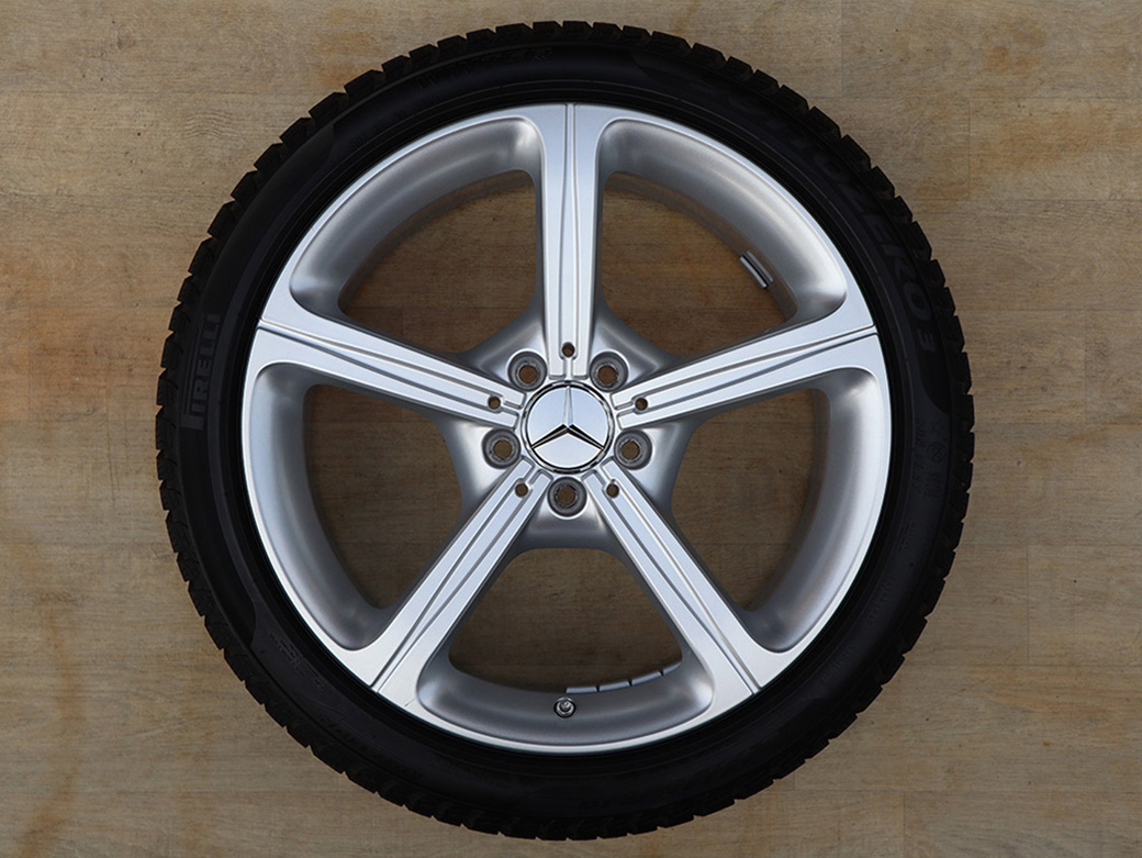 19" Alu kola = 5x112 = MERCEDES CLS W257 – ZIMNÍ + TPMS