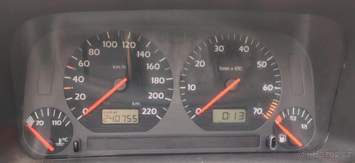 prodám benzinové budíky z VW Golf 4 Cabrio