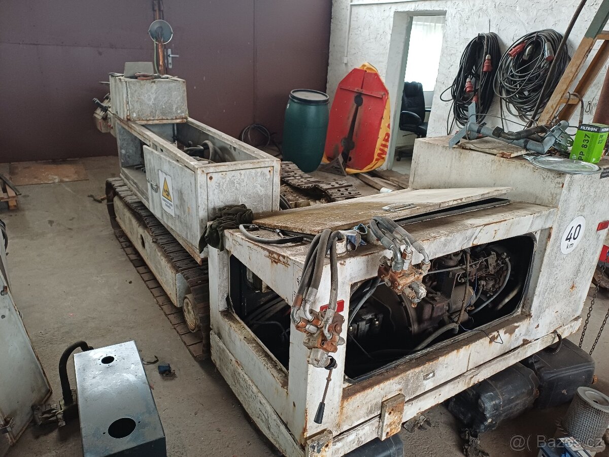 Pasovy podvozek vrtne z soupravy