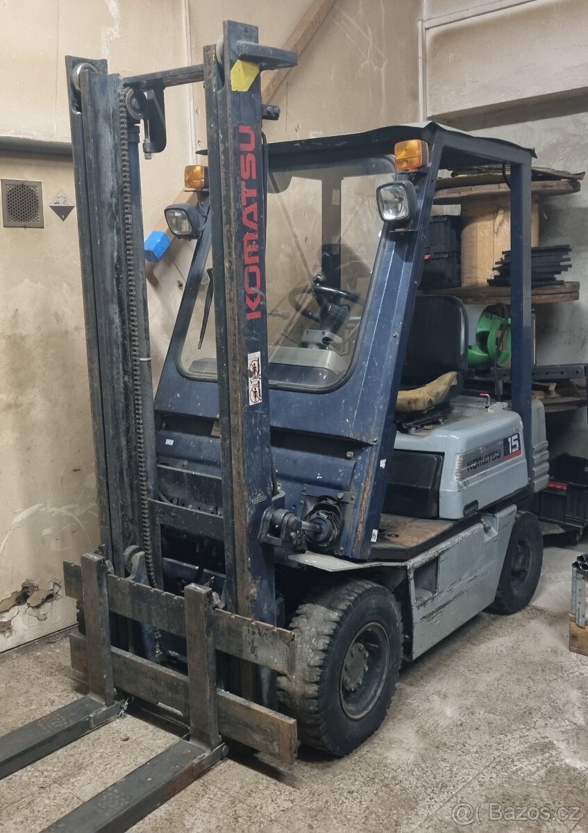 vysokozdvižný vozík Komatsu FG 15 T - 15