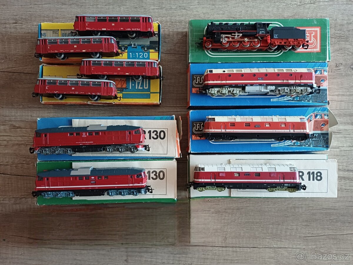 Dieselové mašinky a parní TT. FUNKČNÍ