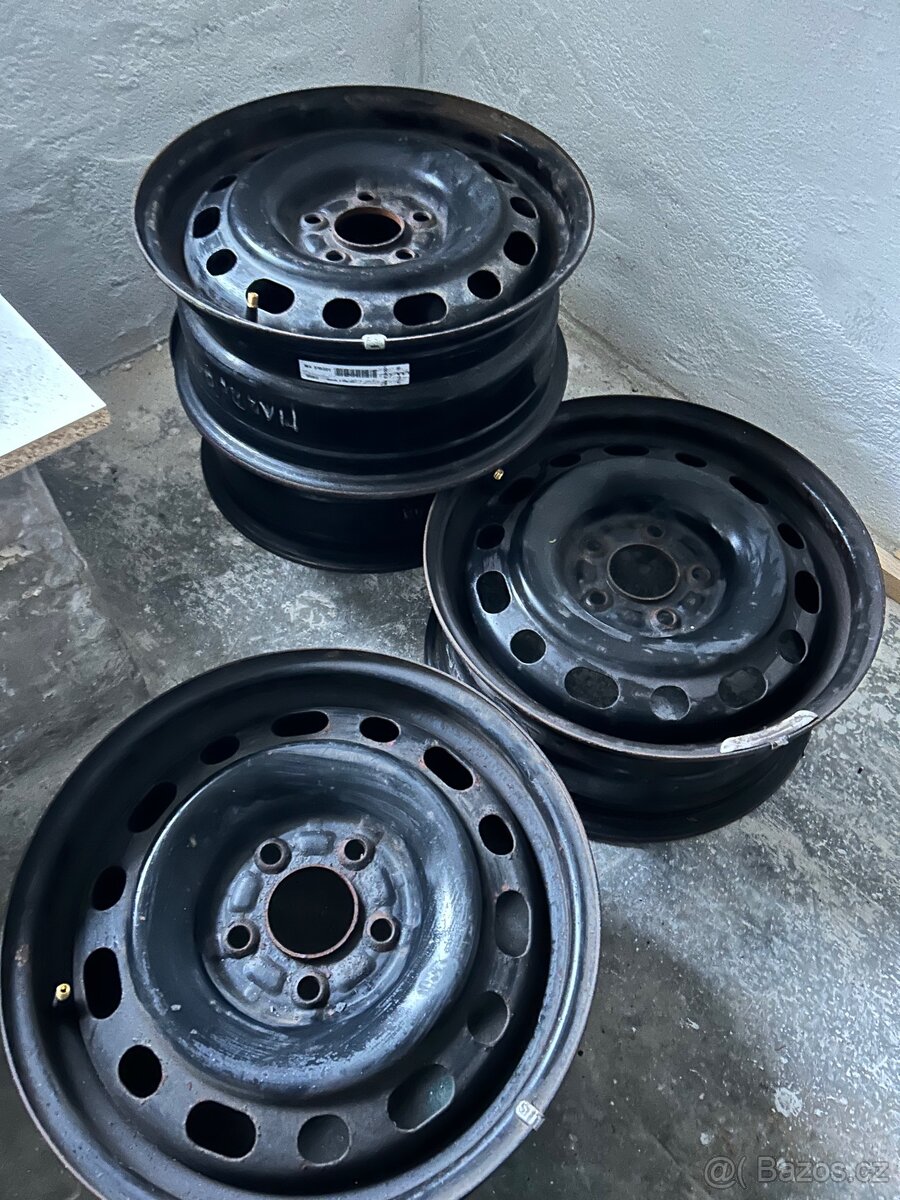 Plechové disky R16 5x114,3 šířka 6,5