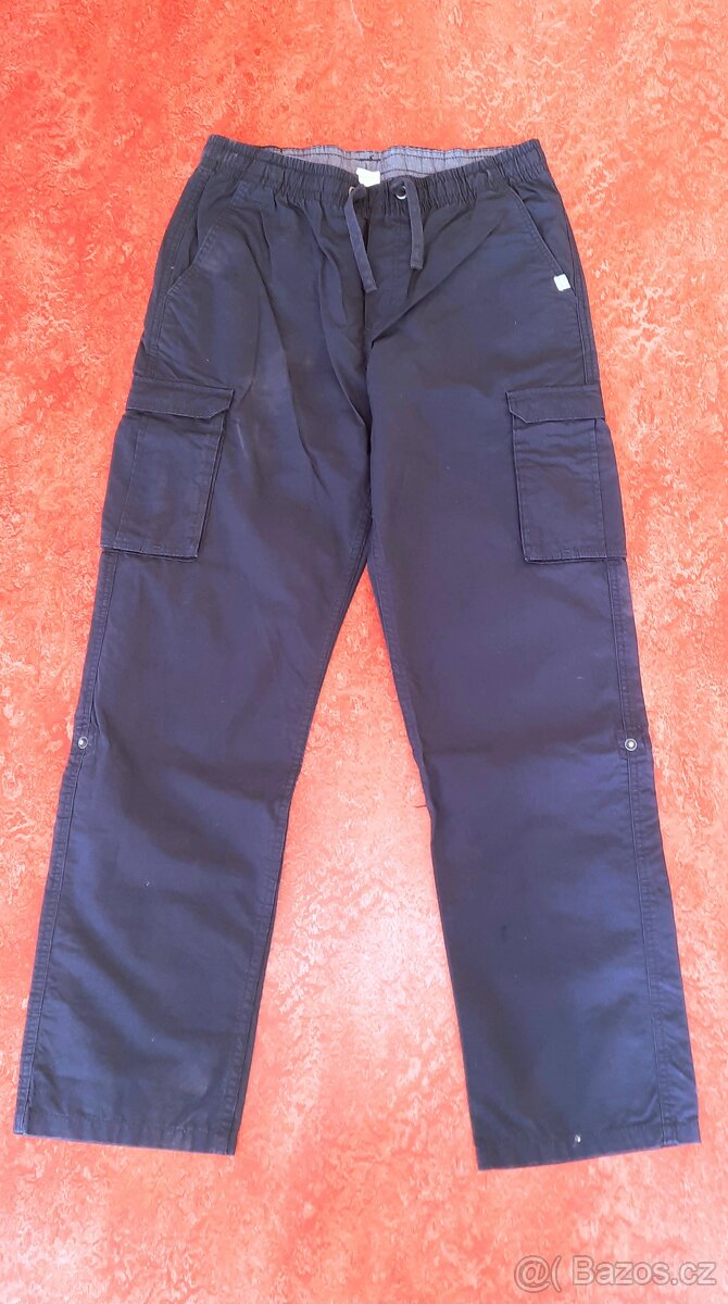 Chlapecké plátěné kalhoty, vel. 164