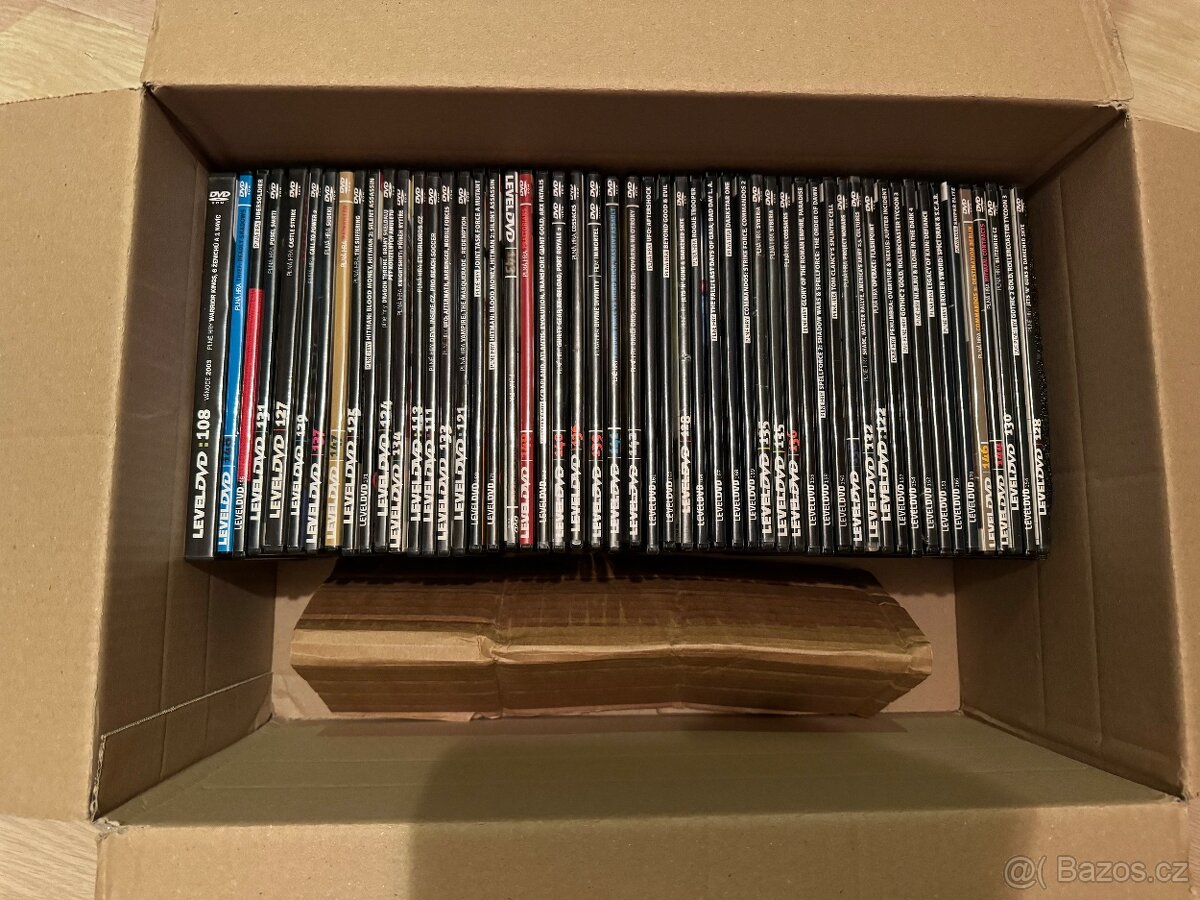 Level CD/DVD (plná bedna, 57 kusů)