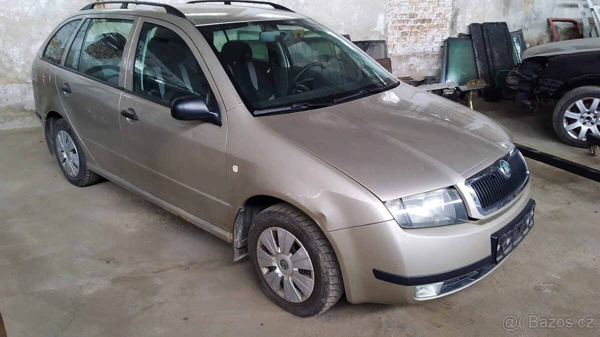 Škoda Fabia I 1.2 12v HTP 47kw AZQ náhradní díly