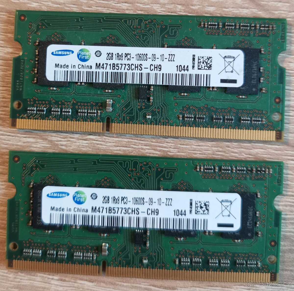 RAM paměť Samsung 4GB (2x2GB) DDR3 1333MHz