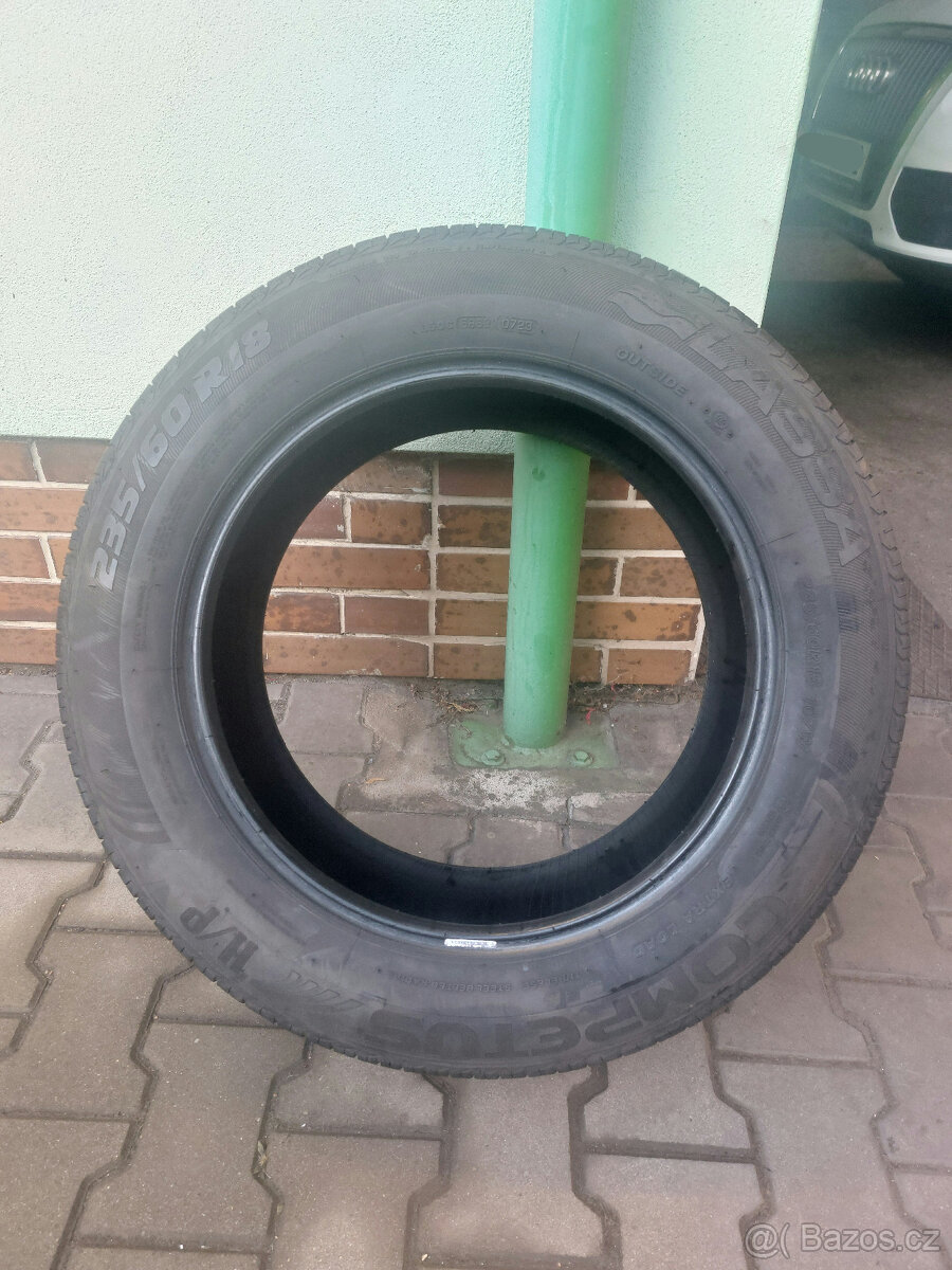 Letní pneu 4 ks, 235/60 R18 107W, rok výroby 2023