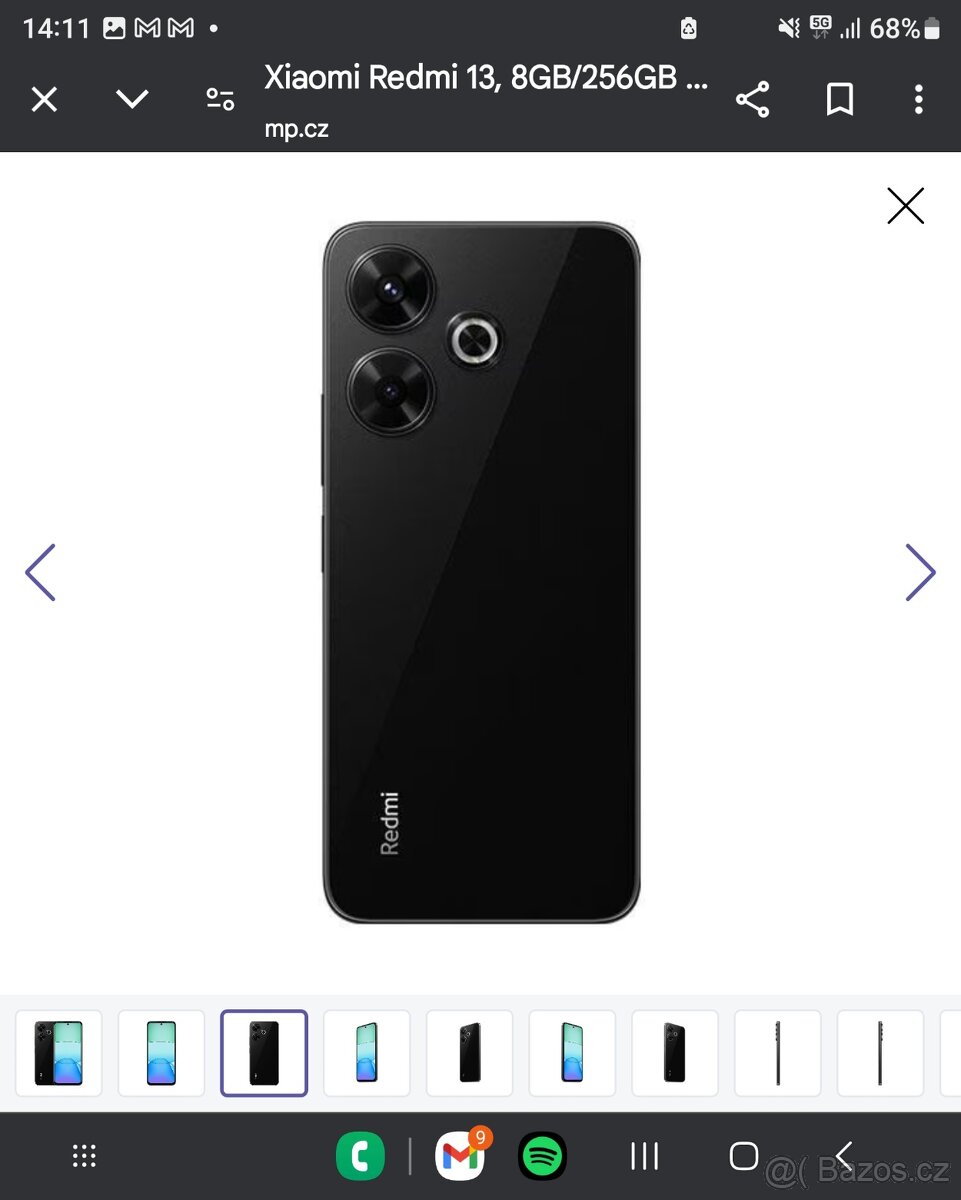 XIAOMI Redmi 13 8/256 - Midnight Black