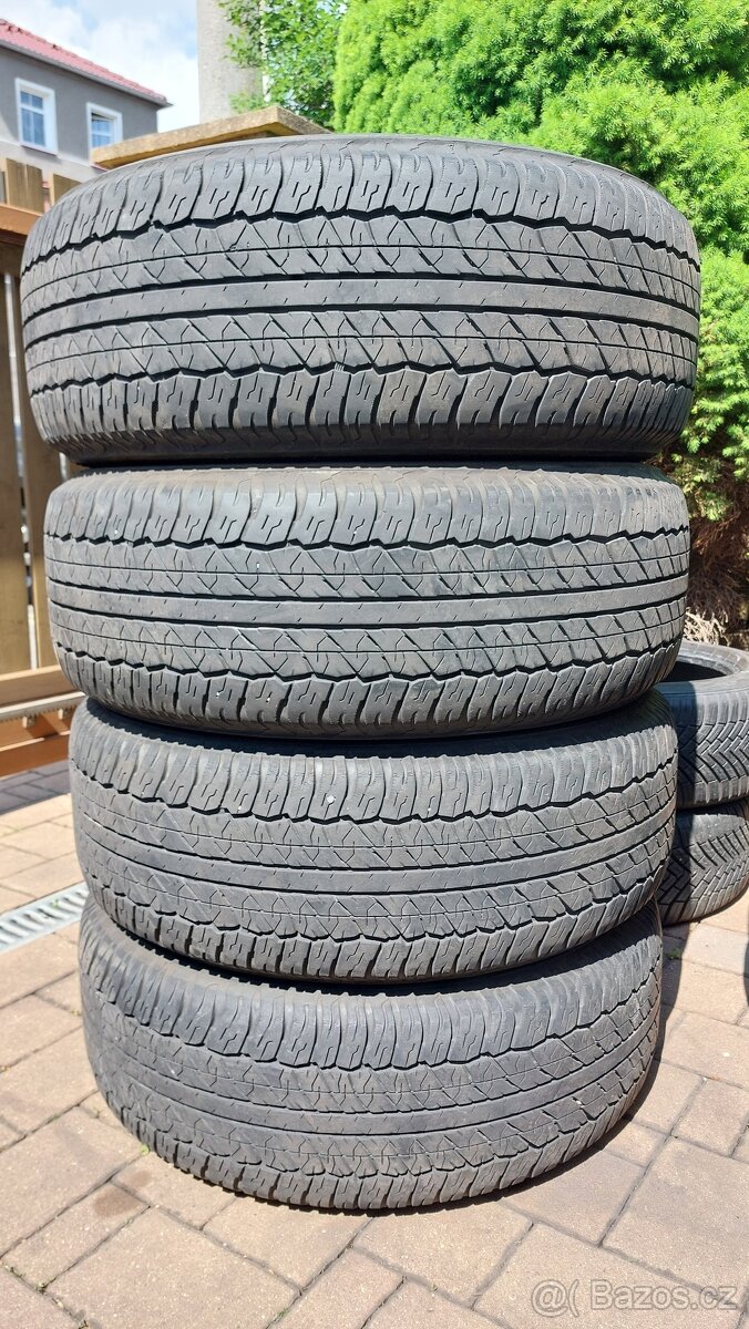 Pneu letní /m+s/, 4 ks, rozměr 265/60/18, 110H, DUNLOP