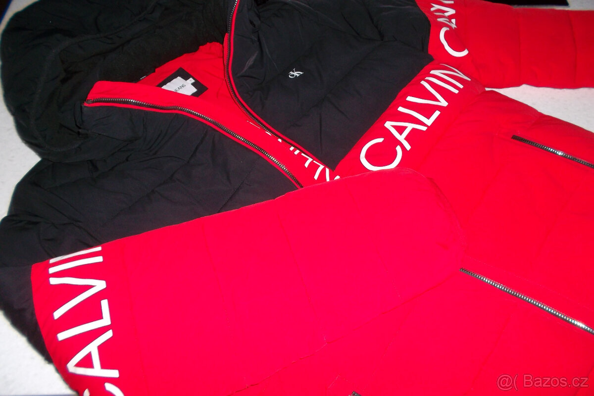 Calvin Klein_Frajerská zimní bunda, vel. 170-176