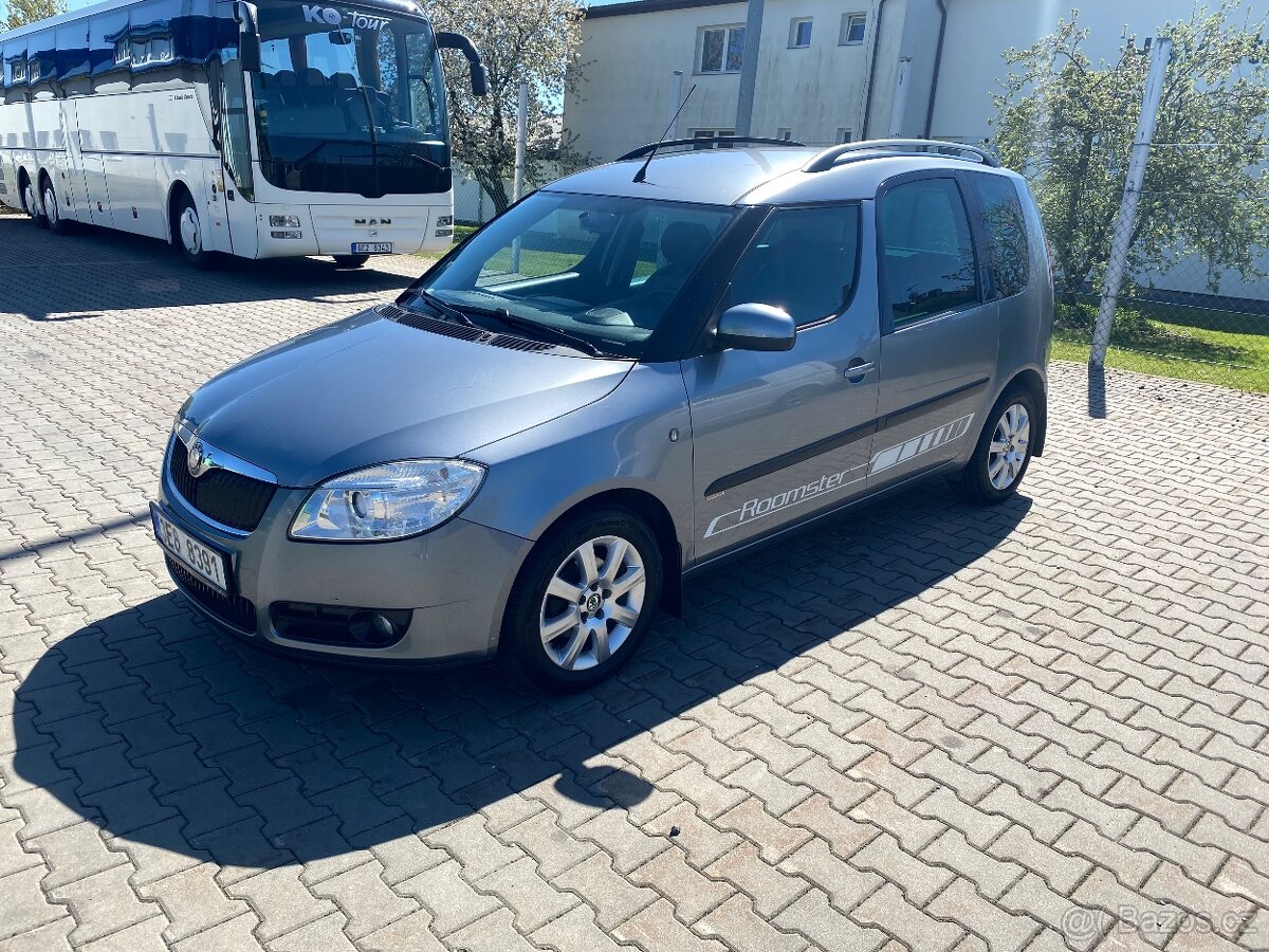 Škoda Roomster 1.2i, 51kw, původ ČR, NOVÁ STK, 2009