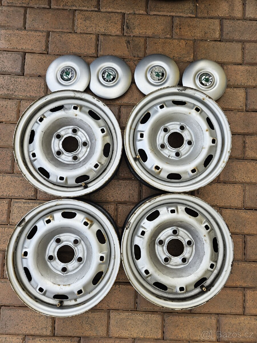 Plechvé disky Skoda Fabia Junior 5x13 ET35