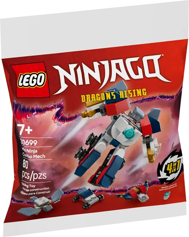 Lego 30699 Miniaturní nindžovský kombinovaný robot