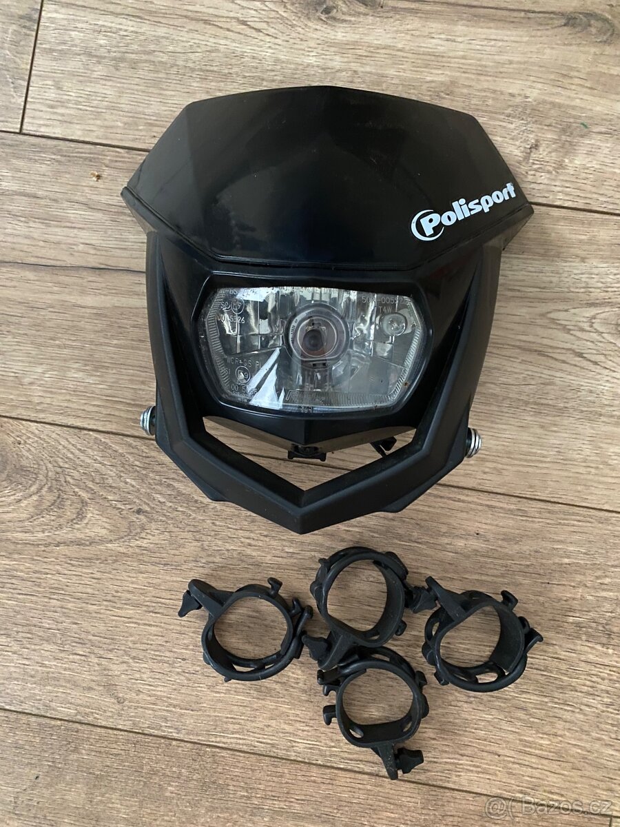Nová maska se světlem Polisport univerzální