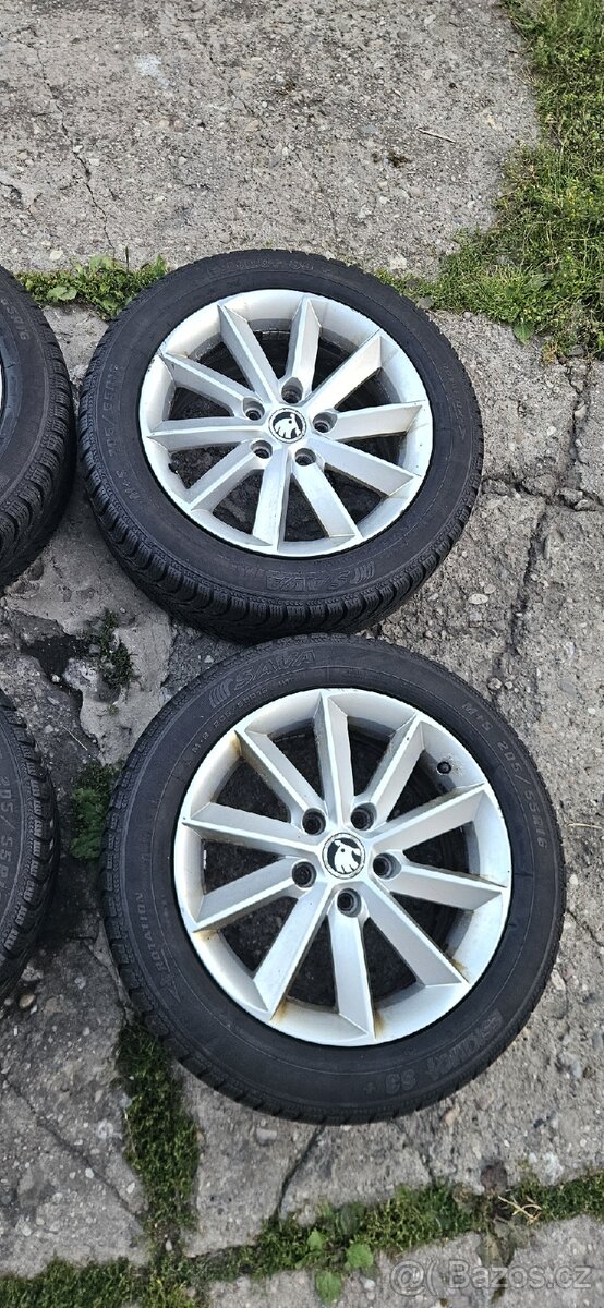 Alu kola r16 5x112 Helix, octavia 205/55