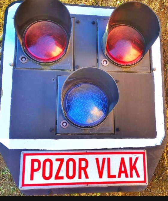 Drážní/železniční výstražník AŽD 97