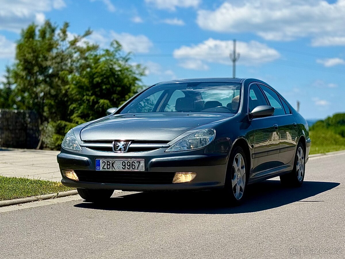 Peugeot 607 2.2 HDI (4HX), manuál, kůže, pojízdný - na díly