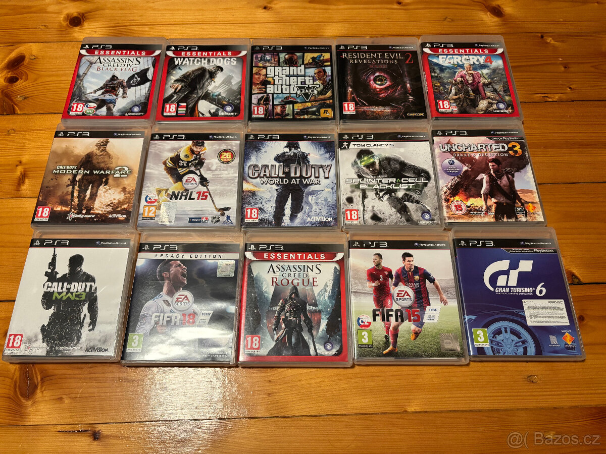 Hry na PS3 - Playstation 3 - GTA, NHL, Assassins Creed...