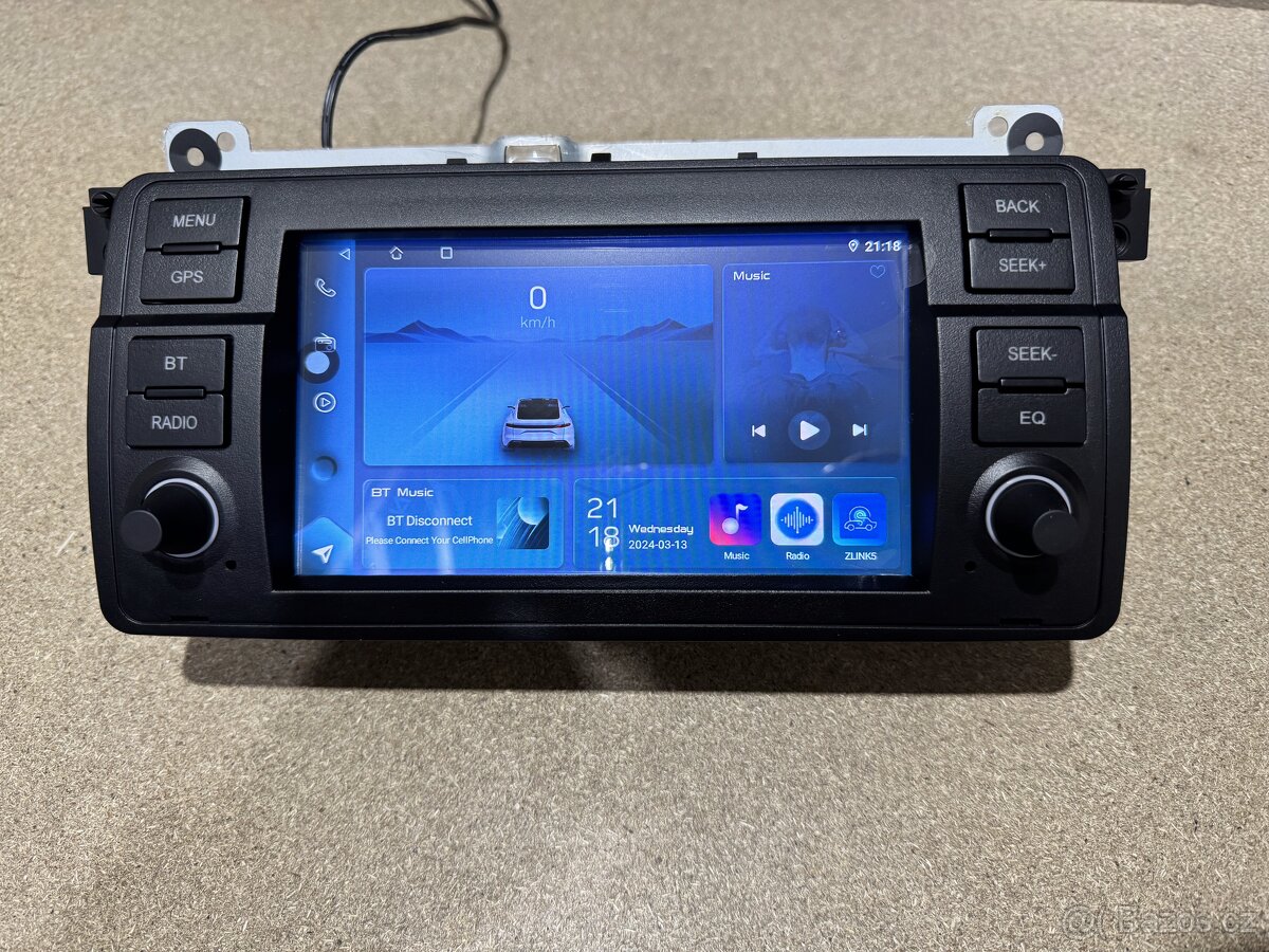 NOVÉ 7" Android 13 Autorádio BMW E46
