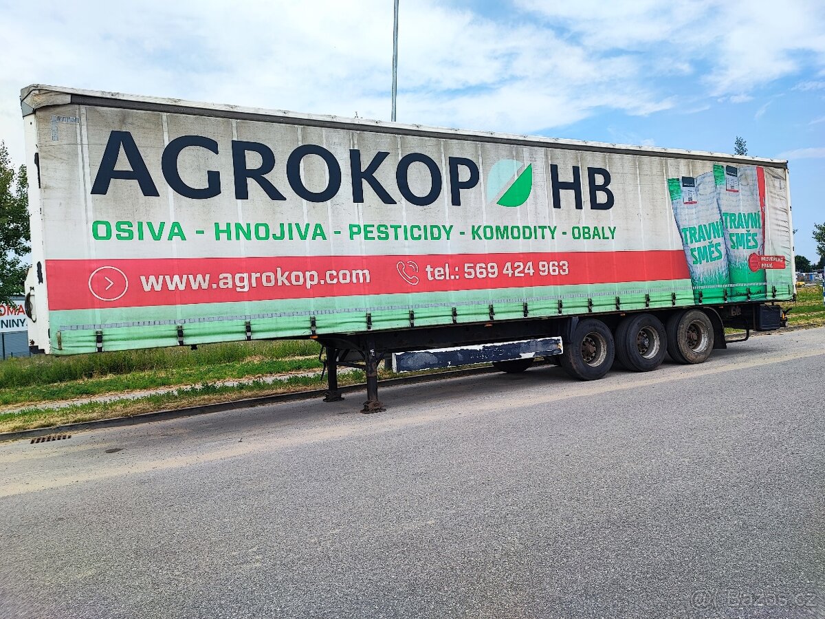 Návěs Krone -plachta