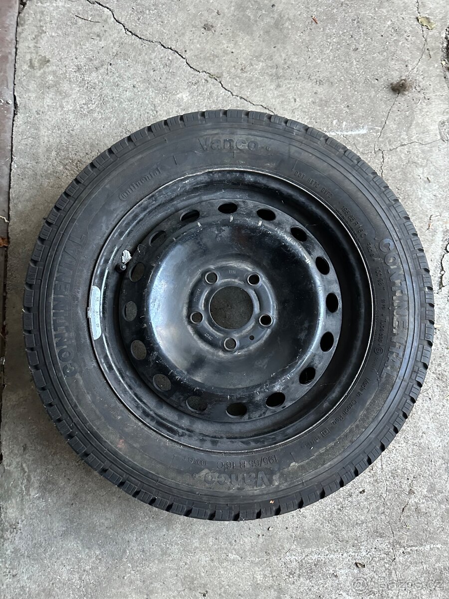 Rezervní kolo Renault Trafic