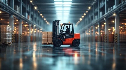 Skladník s VZV/manipulant