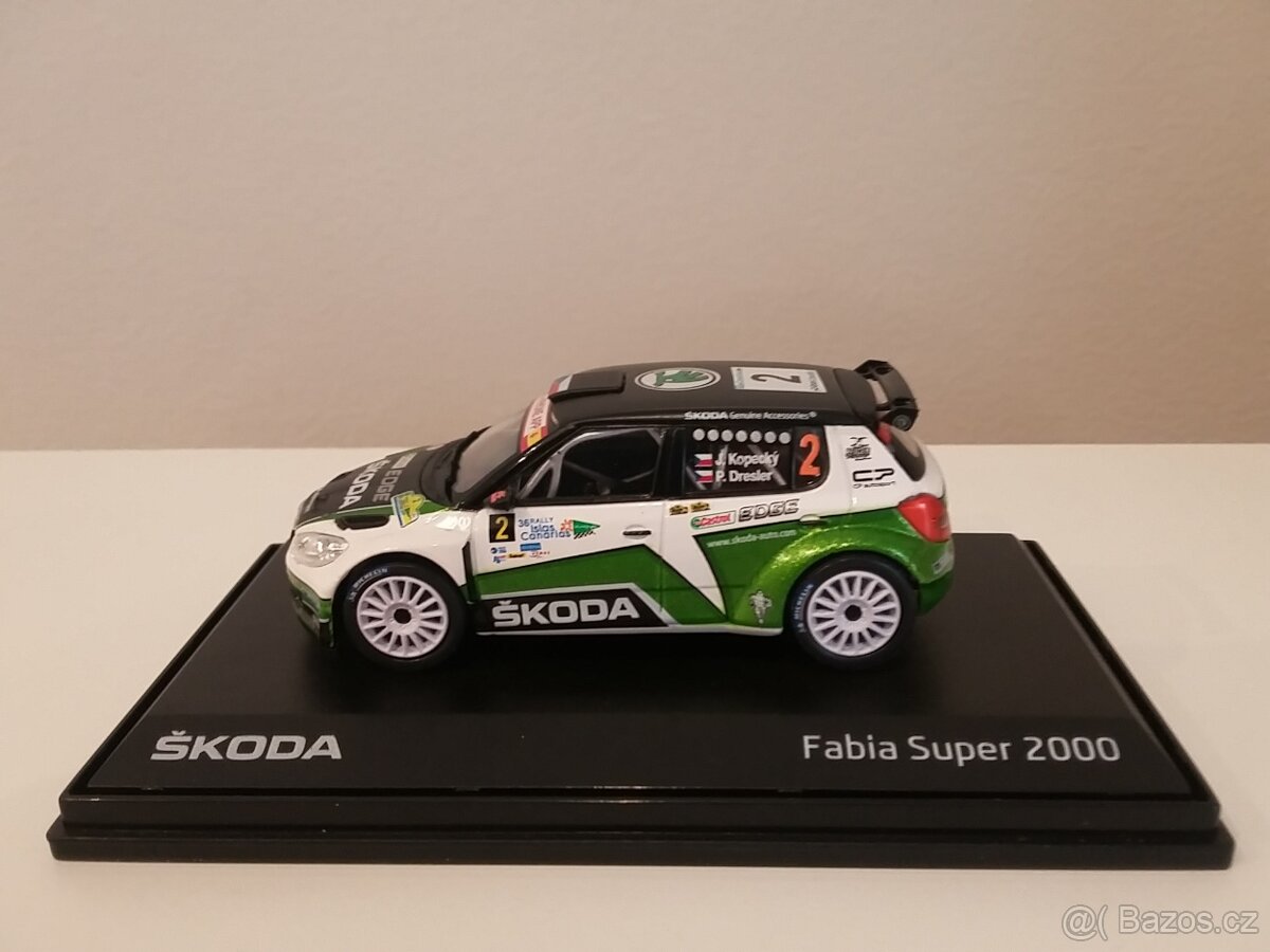 model ŠKODA FABIA SUPER 2000 facelift ABREX 143XAB-604TQ