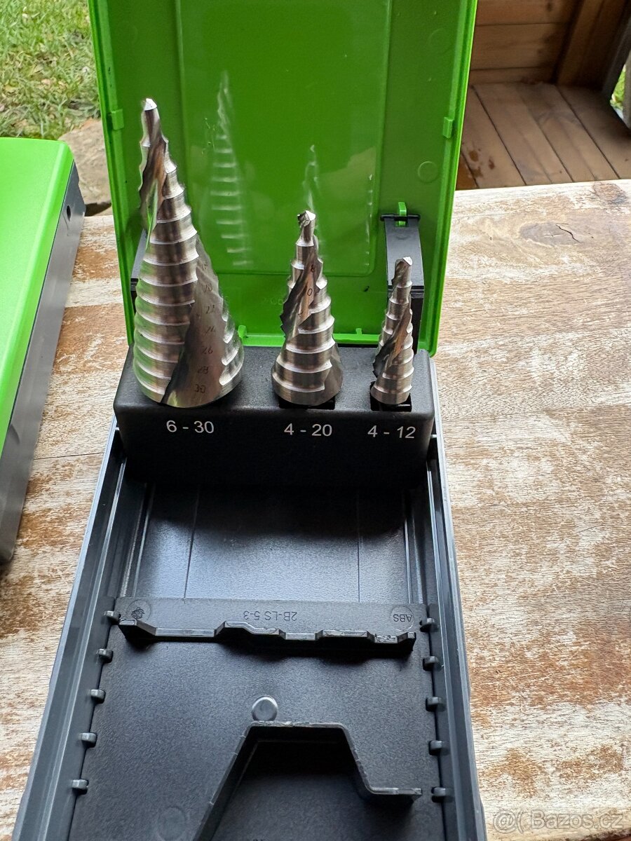 RECA - HSS Sada stupňovitých vrtáků