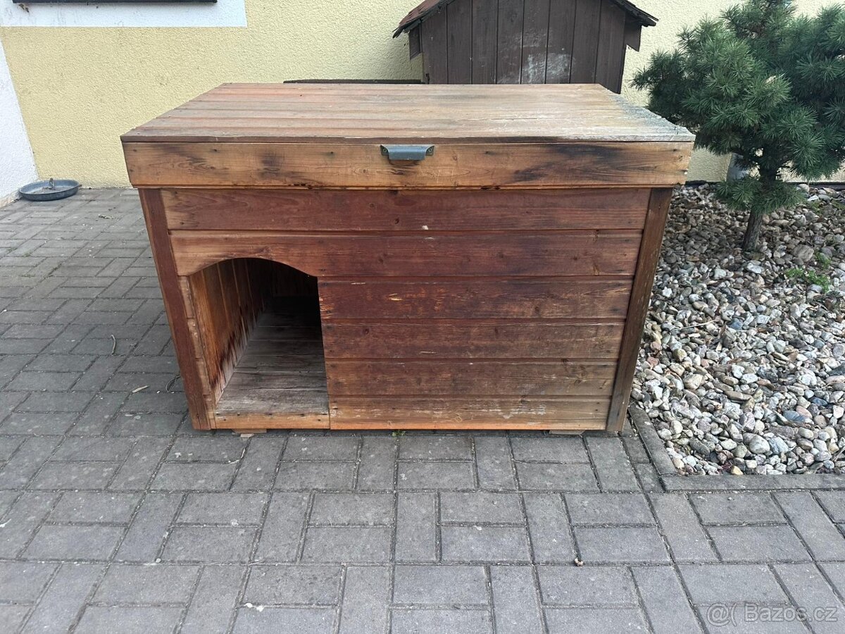 Bouda pro psa zateplená