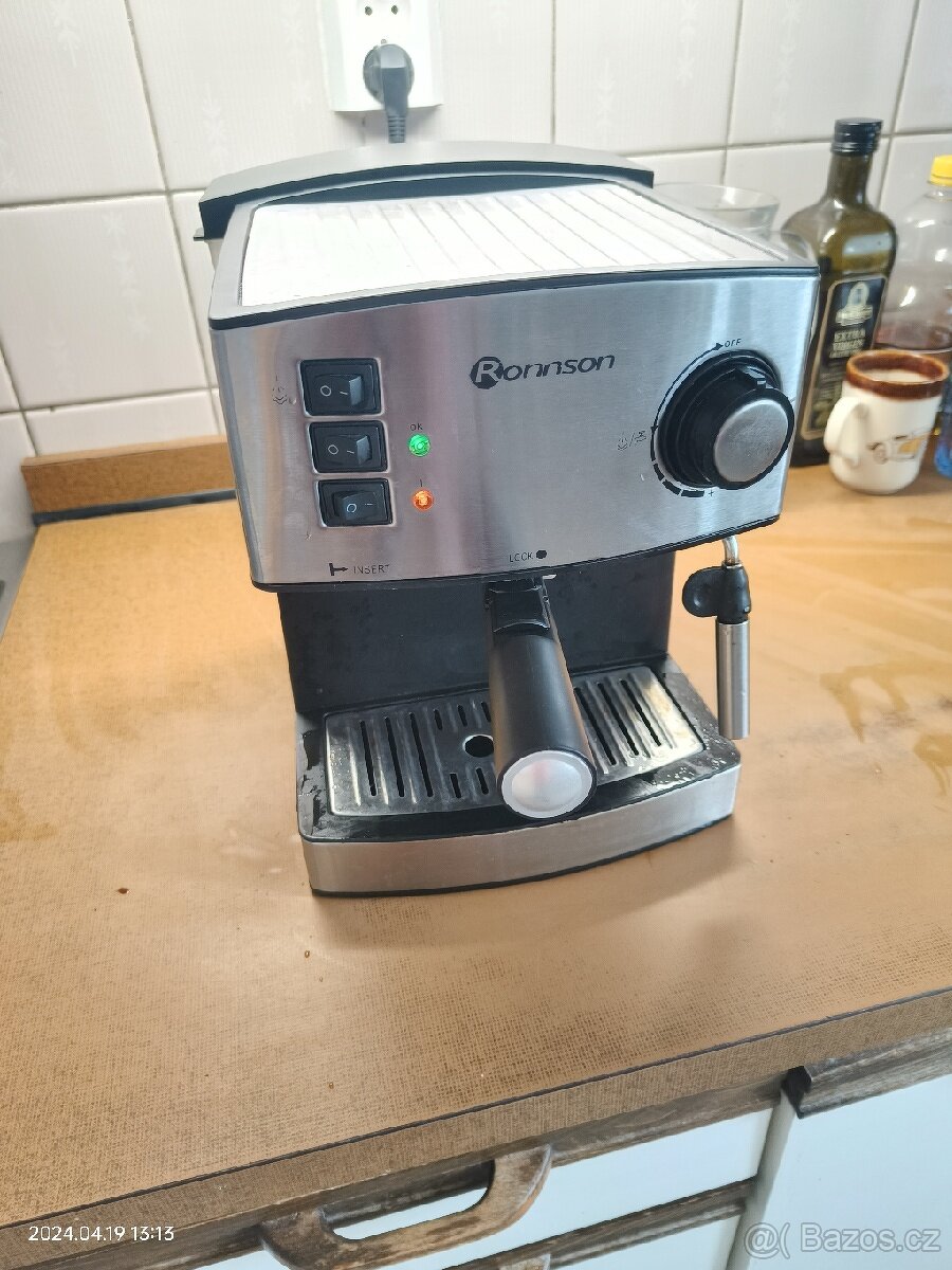 Pákový kávovar na Espresso