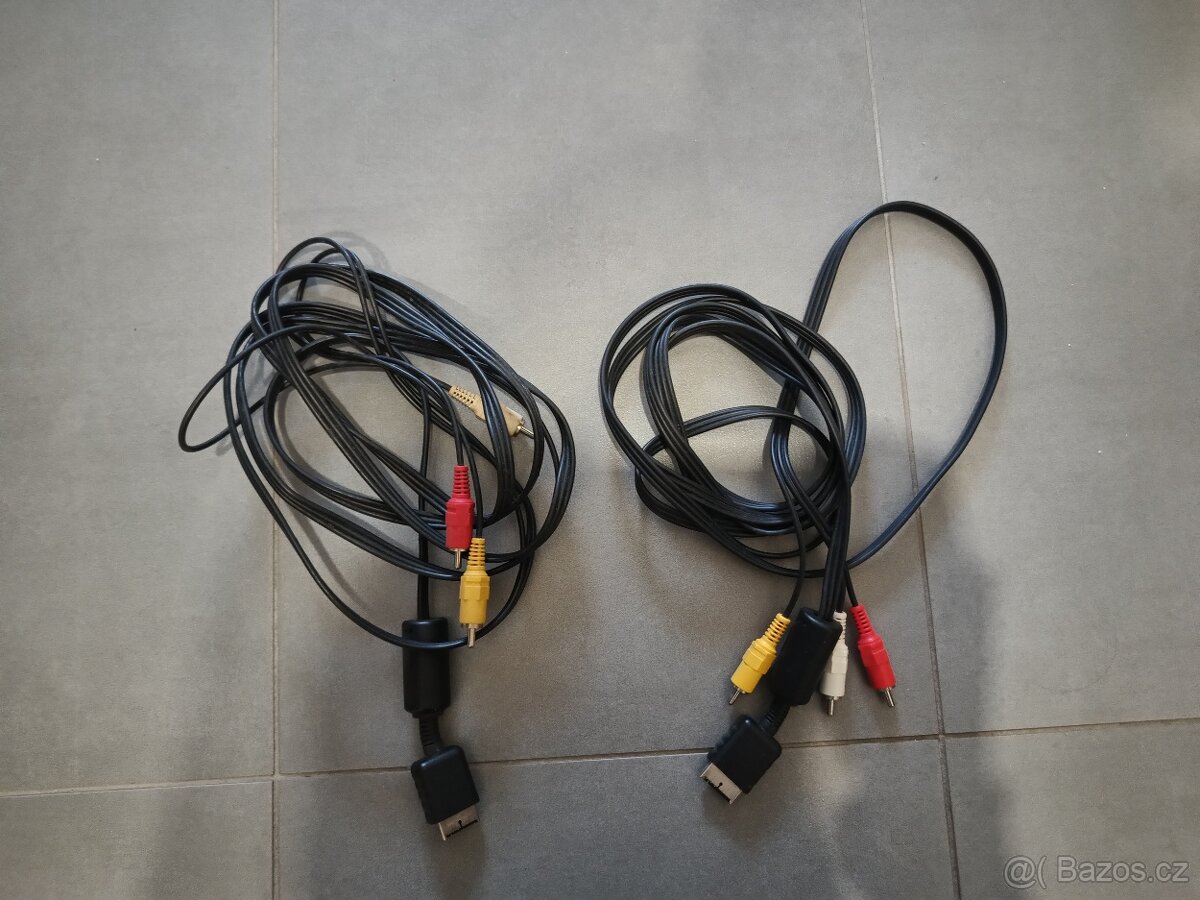 AV Kabel na Playstiation 1, 2, 3