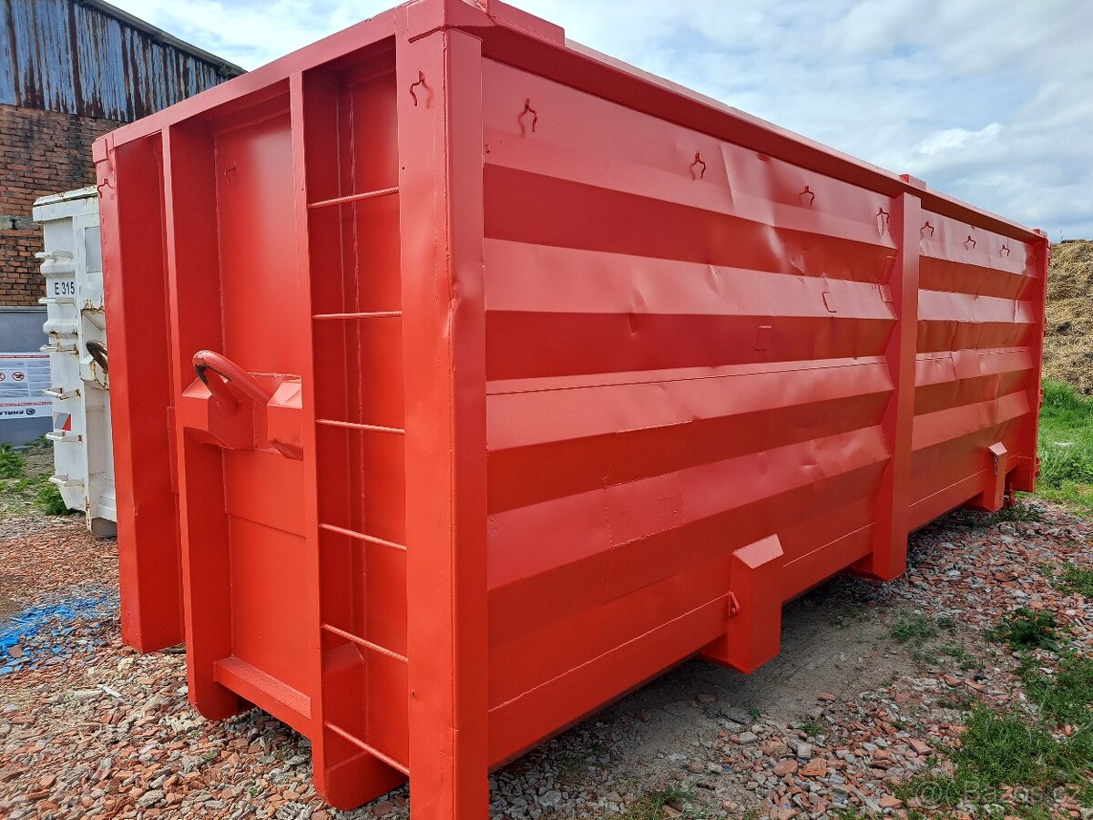 Hákový kontejner 38m3
