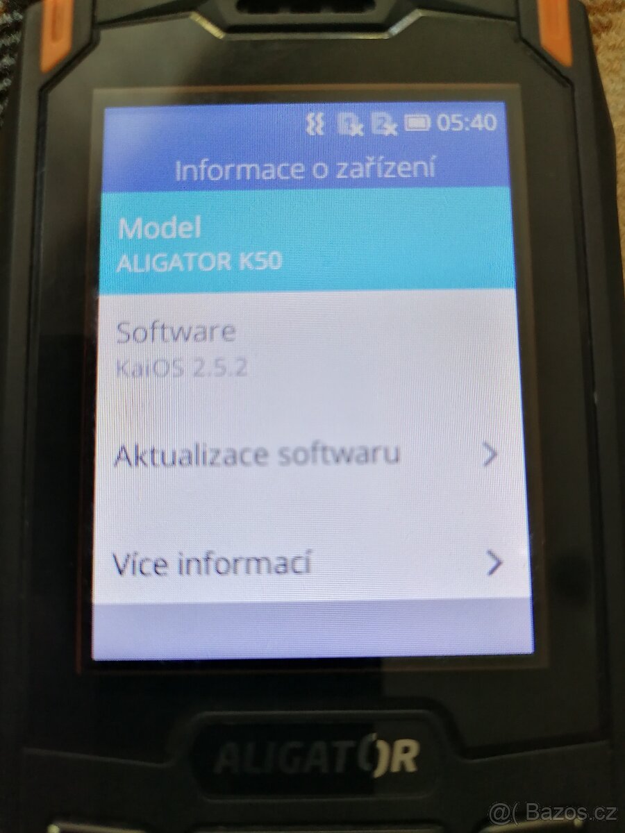 Odolný mobil Aligátor K50 extreme