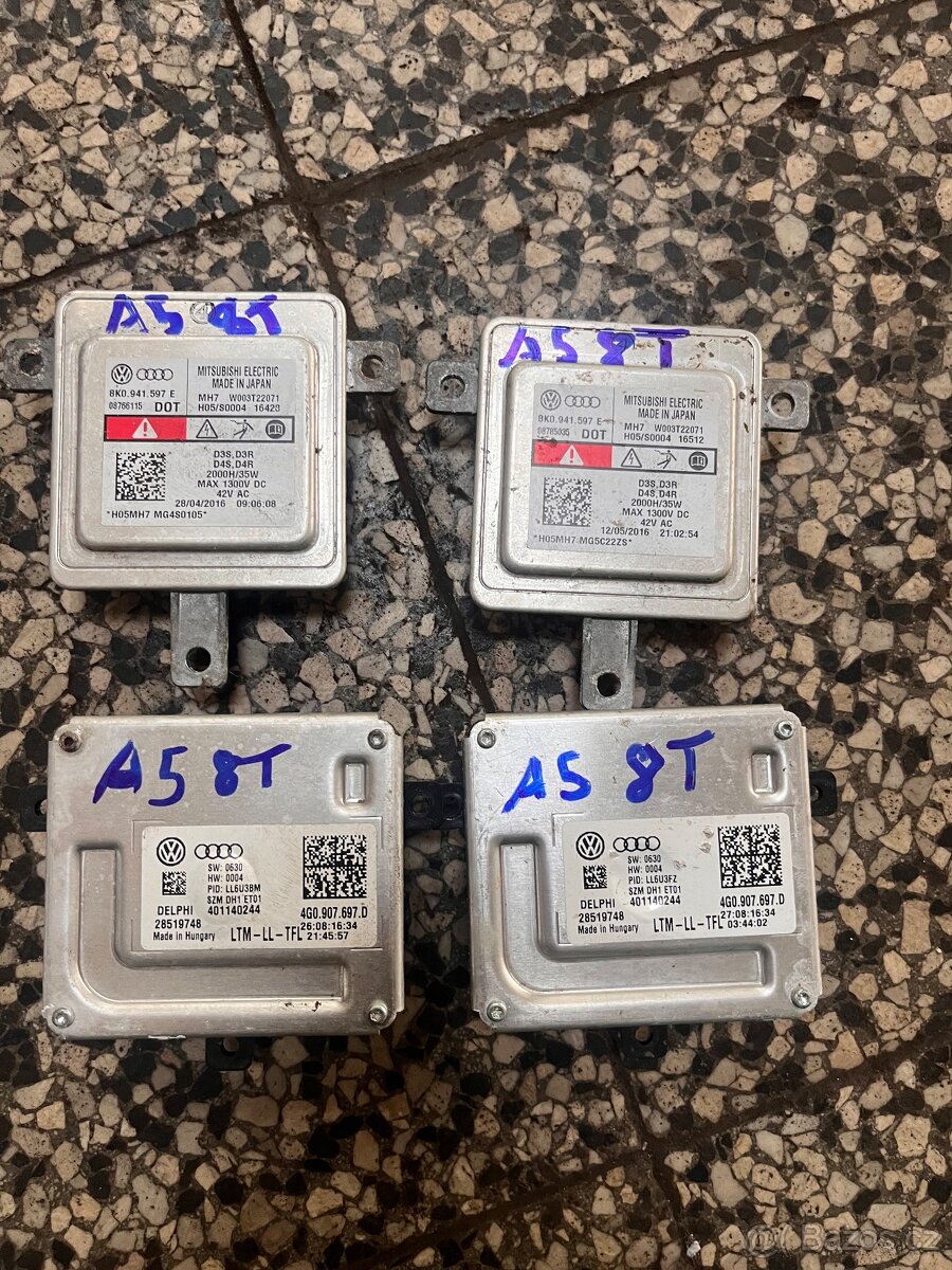 Jednotka světla Audi A5 4G0907697D,8K0941597E