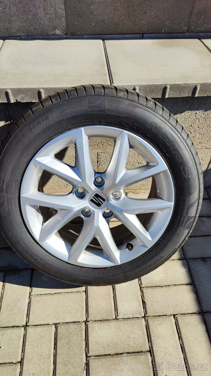 Originální nová letní kola Seat Leon / Škoda / VW 205/55/16
