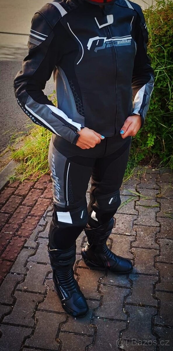Dámská kožená kombinéza probiker