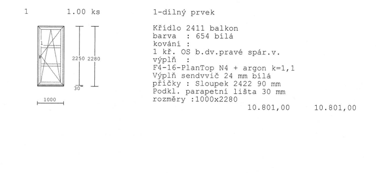 nová plastová okna v dekoru dřeva