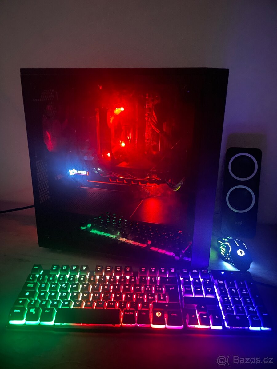 Herní PC i7-8700 16GB RAM 500GB SSD 2TB HDD GTX1060