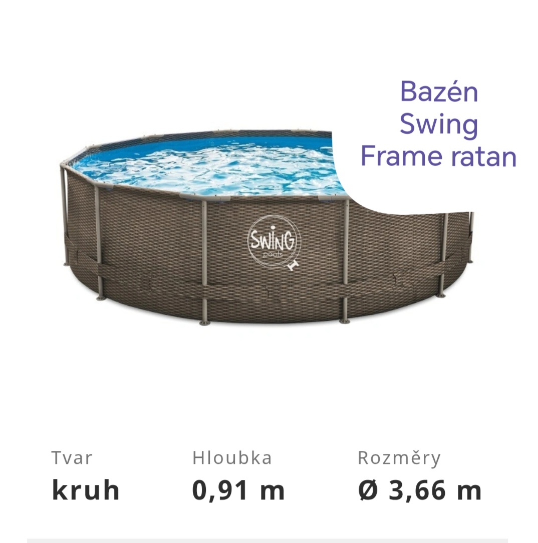 Prodám bazén Swing Frame
