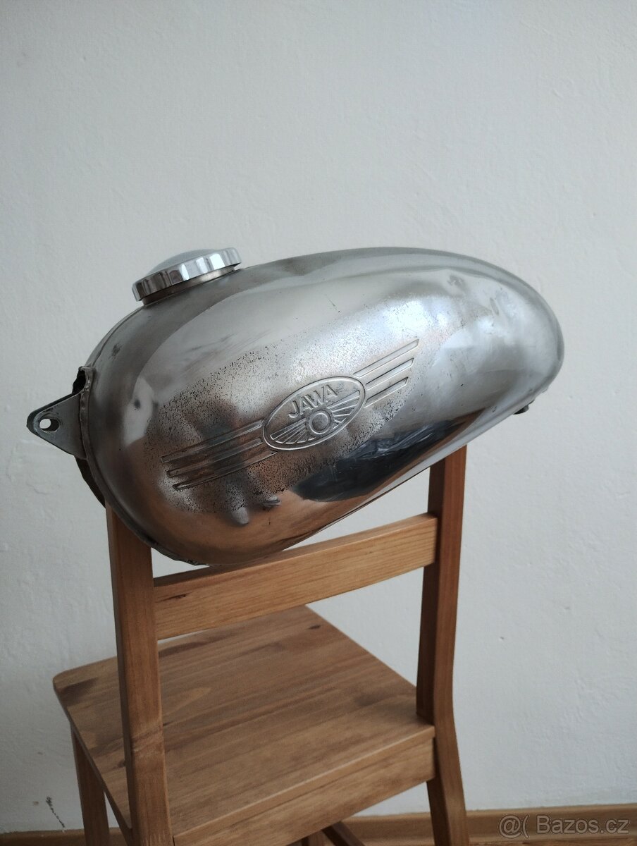 Originální nádrž jawa 250 nebo 350 v původním chromu