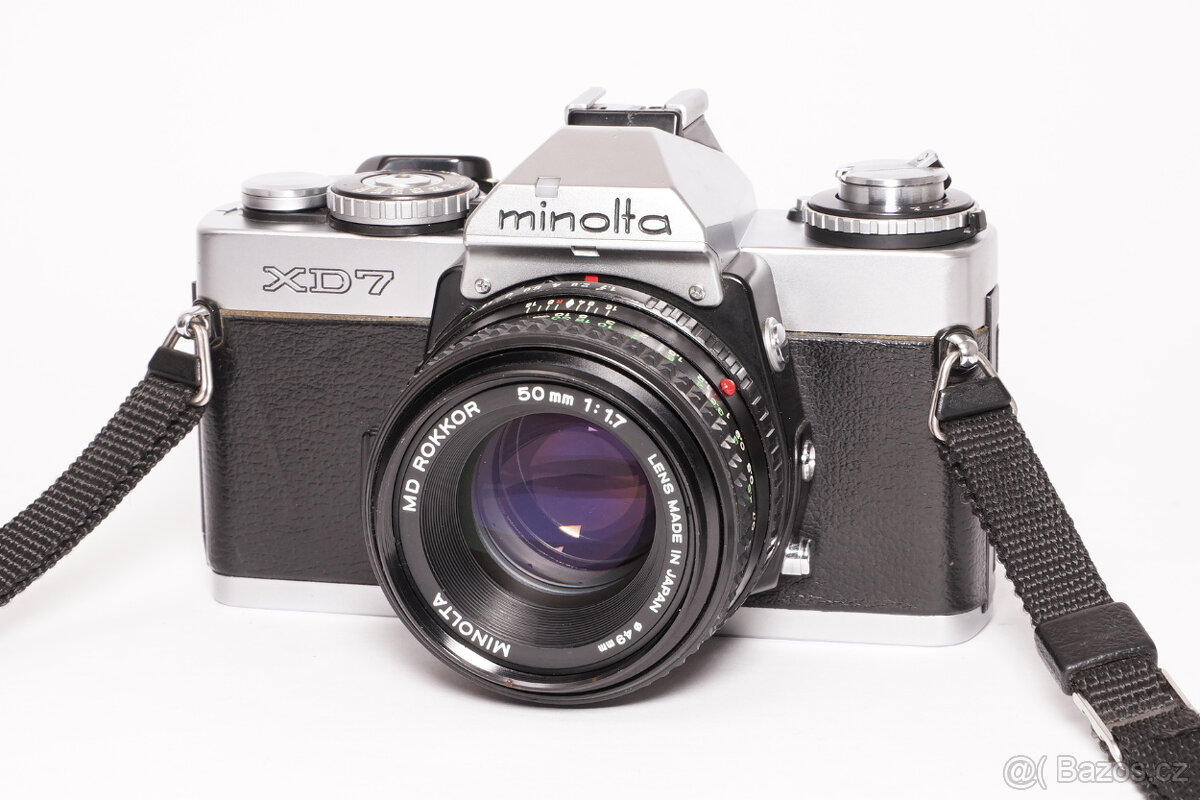 Minolta XD7, MD 50mm/1,7