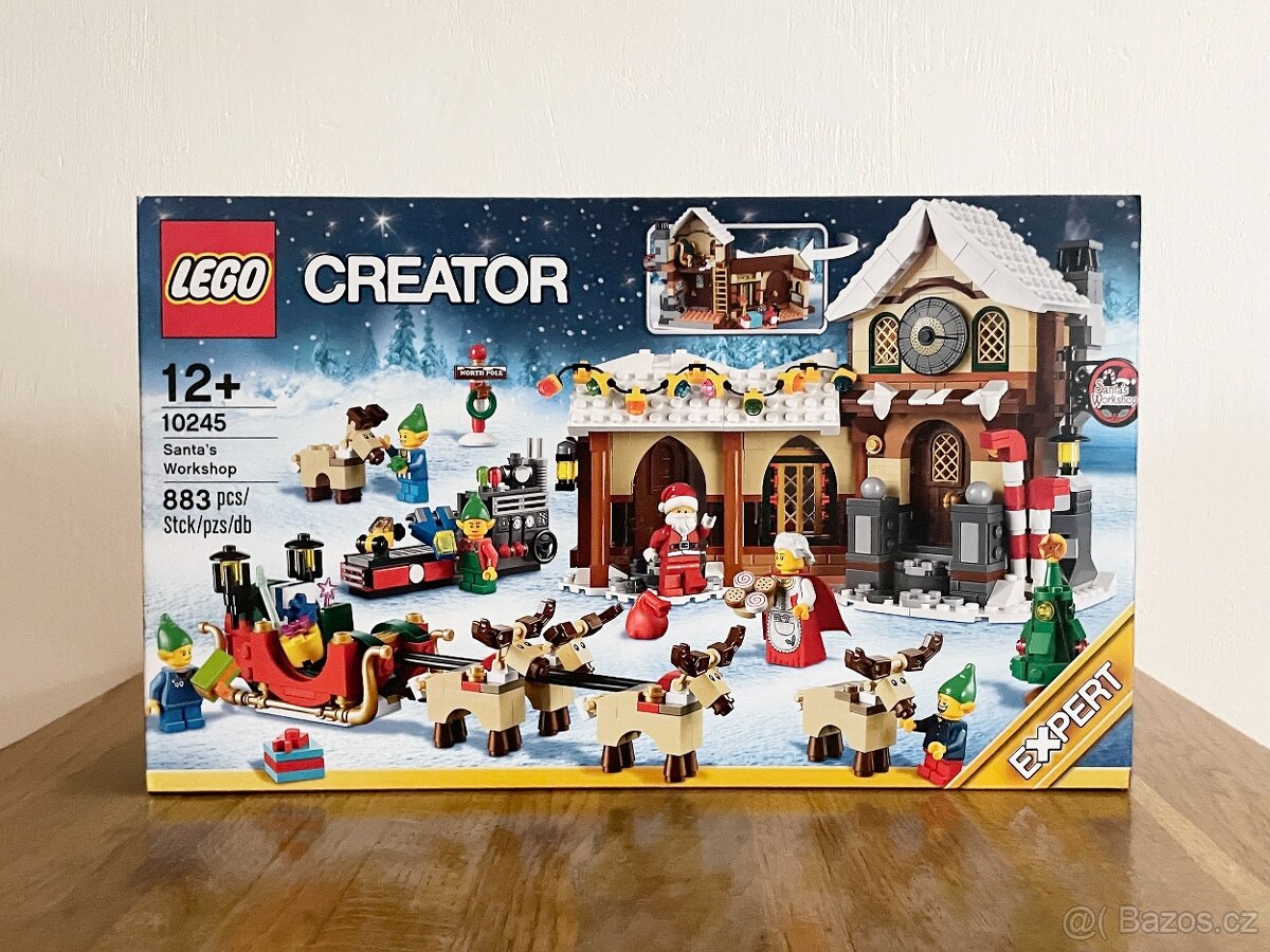 nové Lego Creator 10245 Santova dílna