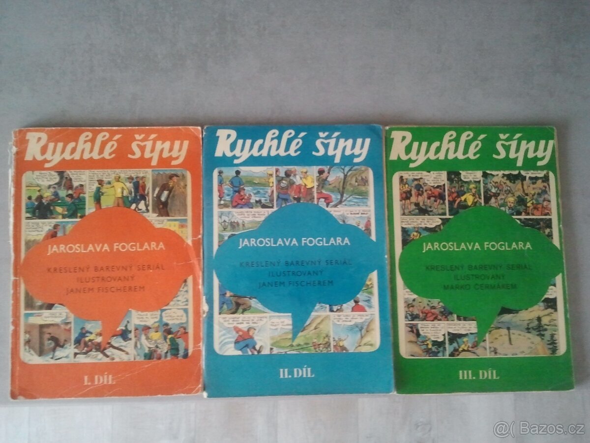 Komiks Rychlé šípy z r.1969