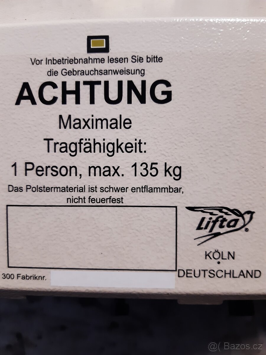 Schodišťová sedačka. Schodišťový výtah. + Montáž.