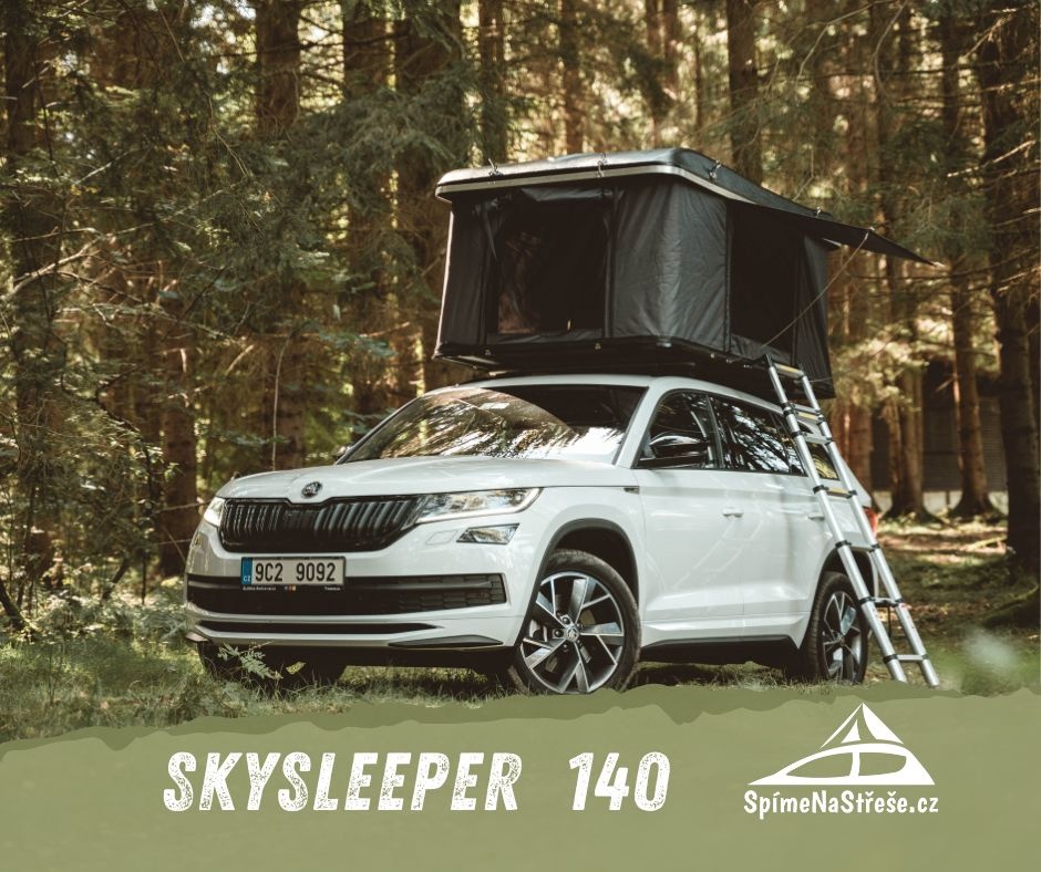 Střešní stan SkySleeper 140 od SpímeNaStřeše