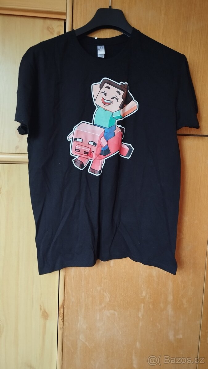 Minecraft tričko vel.L
